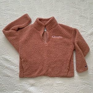 CHAMPION. Cozy High Zip Pullover. Women. Size Medium.